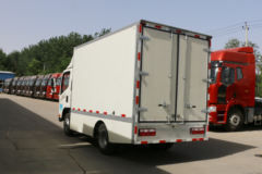 解放 J6F 3.75米单排纯电动厢式轻卡120kWh