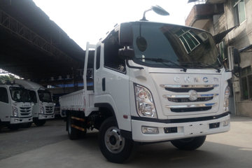 四川现代 瑞越 115马力 3.8米排半栏板轻卡(CNJ1041ZDB33M)