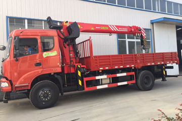 东风特商 180马力 4X2 随车吊(EQ5166JSQF)