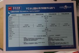 YC6L系列&nbsp;发动机外观                                                图片