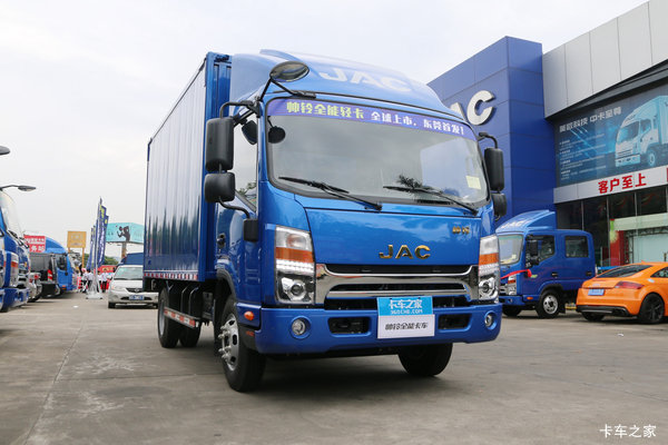 江淮 新帅铃H330 国际版 143马力 4.12米单排厢式轻卡(HFC5043XXYP71K1C2V)