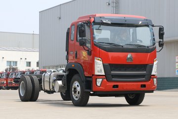 中国重汽HOWO G5X中卡 210马力 7.75米厢式载货车底盘(ZZ5187XXYG561DE1)