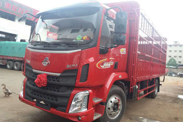 东风柳汽 新乘龙M3中卡 220马力 6X2 9.6米仓栅式载货车(LZ5250CCYM3CB)