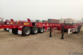 48英尺系列&nbsp;集装箱式半挂车外观图片