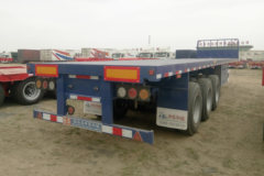 中集华骏 13米平板运输半挂车