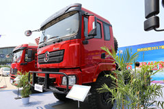 陕汽重卡 德龙X3000 375马力 6X6 沙漠越野载货车底盘(SX5258TYT5V385)