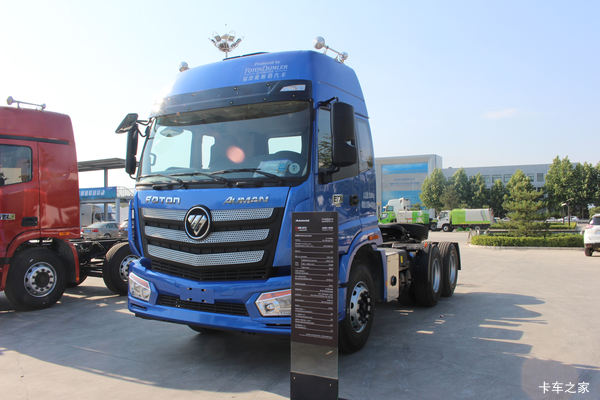福田 欧曼新ETX 6系重卡 430马力 6X4牵引车(12挡)(BJ4253SNFKB-AC)