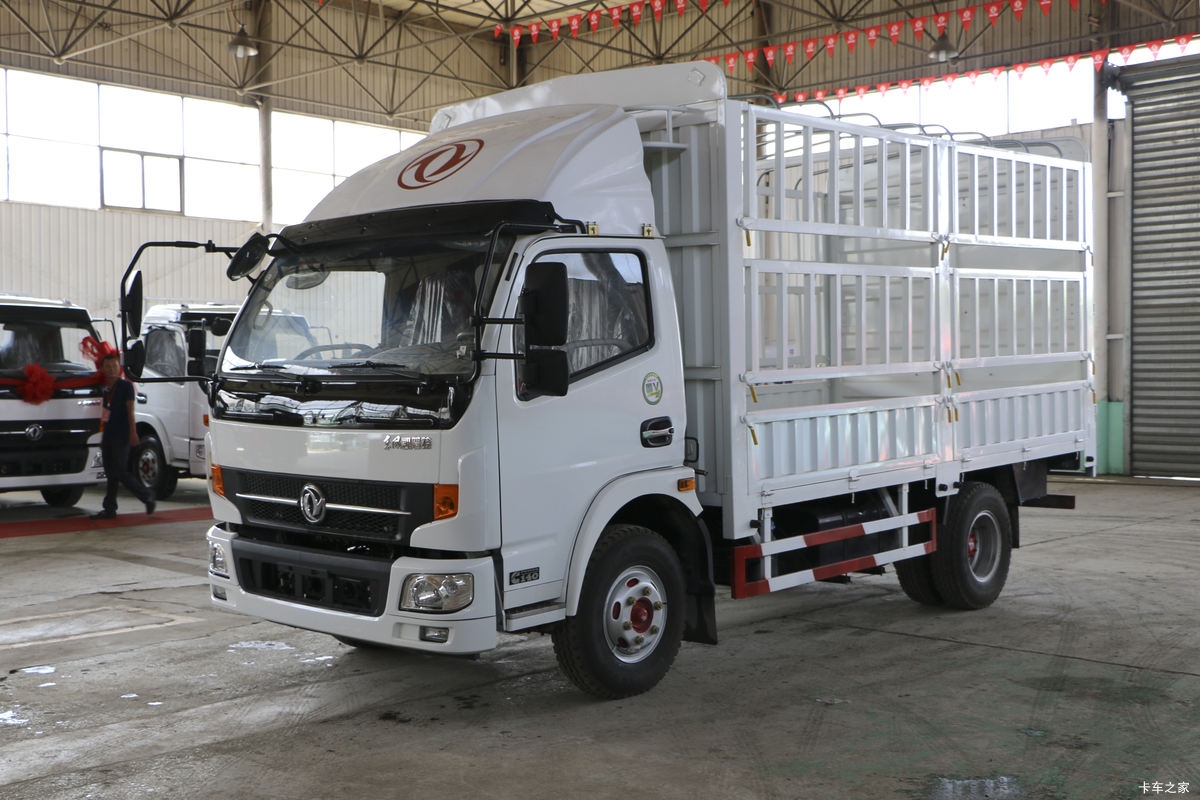 东风 凯普特K6-L 141马力 4.17米单排仓栅式载货车