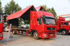 东风华神 御龙重卡 245马力 4X2 9.4米翼展式载货车(EQ5180XYKLV)