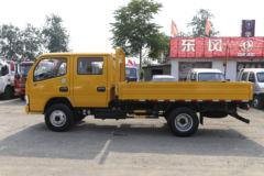 东风 多利卡D6-S 115马力 3.27米双排栏板轻卡(工程黄)(EQ1041D3BDF)