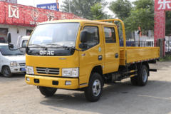 东风 多利卡D6-S 115马力 3.27米双排栏板轻卡(工程黄)(EQ1041D3BDF)