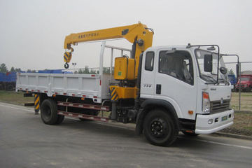 重汽王牌 王牌7系 4X2 160马力 随车吊(CDW5160JSQA1R5)