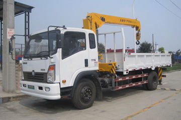 重汽王牌 王牌7系 4X2 160马力 随车吊(CDW5161JSQA1R5)