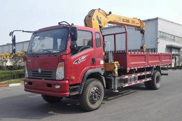 重汽王牌 王牌7系 4X2 185马力 随车吊(CDW5162JSQA1R5)