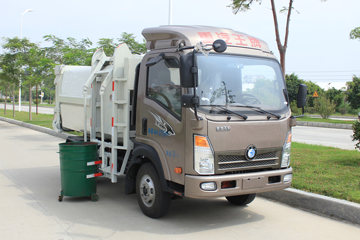 重汽王牌 王牌7系 4X2 87马力 3360轴距自装卸式垃圾车(CDW5041ZZZHA1P5)