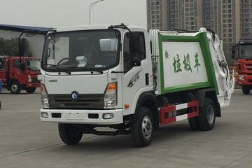 重汽王牌 王牌7系 4X2 130马力 压缩式垃圾车(CDW5080ZYSHA1R5)