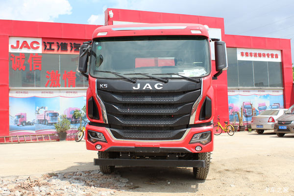 江淮 格尔发K5W 310马力 8X4平板自卸车(HFC3311P1K6H38S3V)
