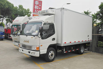 江淮 骏铃E3 120马力 4X2 冷藏车(HFC5041XLCP93K1C2V)