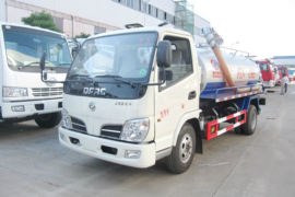 东风多利卡底盘&nbsp;吸污/吸粪车外观图片