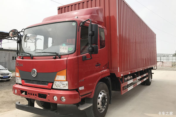 东风商用车 嘉运 210马力 4X2 9.6米厢式载货车(EQ5180XXYGD5D)