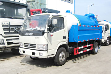 东风 多利卡D6 102马力 4X2 吸污车(程力威牌 )(CLW5040GQW5)