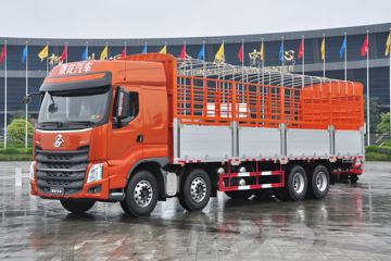 东风柳汽 乘龙H7重卡 480马力 8X4 9.4米仓栅式载货车(LZ5312CCYH7FB)