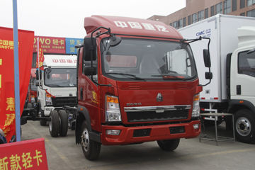 中国重汽HOWO 悍将 143马力 4.15米单排厢式轻卡(ZZ5047XXYF3315E145)