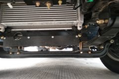 庆铃 五十铃100P 98马力 3.245米双排仓栅式轻卡(QL5040CCYA6HW)
