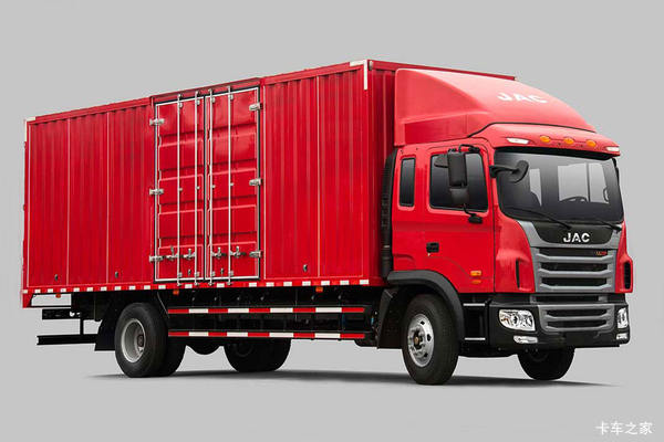 江淮 格尔发A5中卡 200马力 4X2 6.8米排半厢式载货车(5000轴距)(HFC5181XXYP3K2A50S3V)