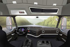 江淮 格尔发K5W重卡 标载型 380马力 8X4 9.5米厢式载货车(HFC5311XXYP1K6H45S4V)