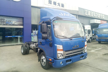 江淮 帅铃H330 120马力 4.12米单排厢式轻卡底盘(HFC5043XXYP71K2C2V)