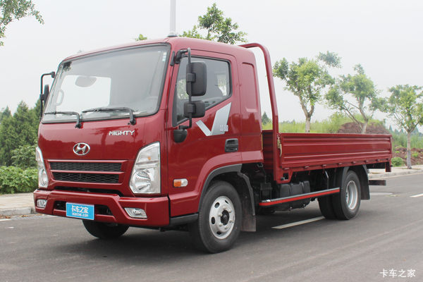 现代商用车 盛图H1 129马力 3.82米排半栏板轻卡