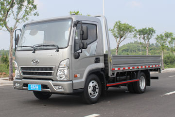 现代商用车 盛图城配版 舒适版 116马力 4.17米单排栏板轻卡(CHM1042GDC33V)