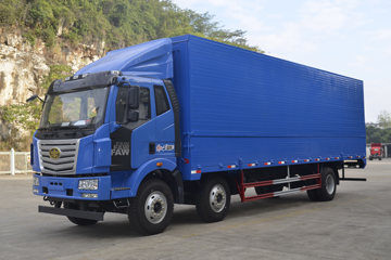 一汽柳特 金陆中卡 180马力 4X2 6.8米厢式载货车(LZT5160XXYPK2E5L3A95)