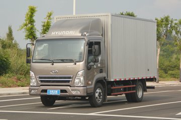 现代商用车 盛图H1 129马力 4.12米单排厢式轻卡(CHM5041XXYGDC33V)