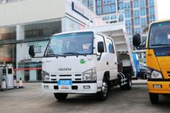 庆铃 五十铃100P 98马力 4X2 3.13米双排自卸车