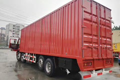 中国重汽 豪瀚J5G重卡 280马力 8X2 9.6米厢式载货车(ZZ5315XXYN46G3E1)