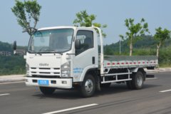 庆铃 五十铃KV600 120马力 5.175米单排栏板轻卡(QL1080BUKA)