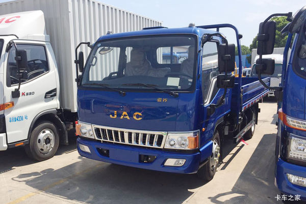 江淮 骏铃E5 120马力 3.85米排半栏板轻卡(HFC1045P92K1C2V)