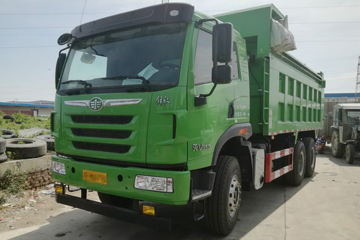青岛解放 天V重卡 350马力 6X4 6米自卸车(CA5251ZLJP2K2L4T1E5A80-2)