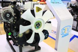 德威D20&nbsp;发动机外观                                                图片