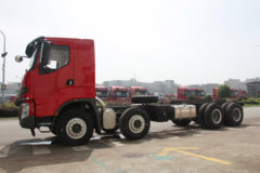 东风柳汽 乘龙H7 复合轻量化 310马力 8X4 7.6米自卸车底盘(LZ3312M5FB)