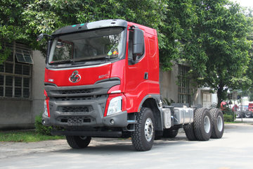 东风柳汽 乘龙H7 400马力 6X4 6.3米自卸车底盘(LZ3254M5DB)