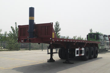 宏昌天马 10米平板自卸半挂车(HCL9400ZZXP)