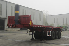 8.7米平板自卸半挂车&nbsp;自卸式半挂车外观图片