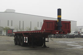 8.7米平板自卸半挂车&nbsp;自卸式半挂车外观图片