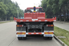 宏昌天马 重汽豪瀚底盘 340马力 8X4 LNG平板自卸车(HCL3315ZZN35P6H5L)