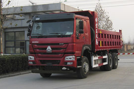 中国重汽底盘&nbsp;自卸车外观                                                图片