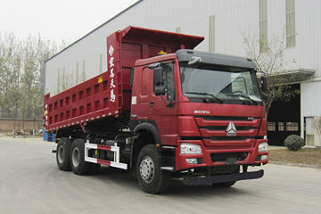 宏昌天马 重汽豪沃底盘 310马力 6X4 5.4米自卸车(HCL5257ZLJZZ385L5)