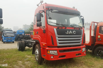 江淮 格尔发K6L中卡 180马力 4X2 6.8米仓栅式载货车(HFC5181CCYP3K2A50S2HV)